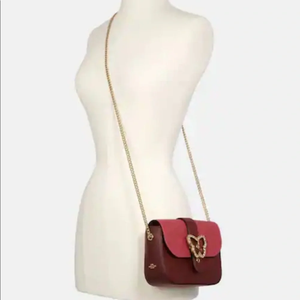 COACH Gemma Crossbody In Colorblock With Butterfly Buckle